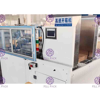 Hot Glue  Bottle Case Packer Machine automatic continuous feeding