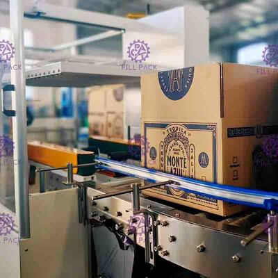 Pneumatic / Electric Bottle Packing Machine , Carton Forming Equipment