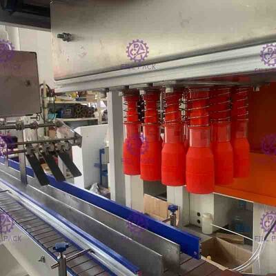 Electric Bottle Filling Machine 1Phase Low Noise for Carton box sealing