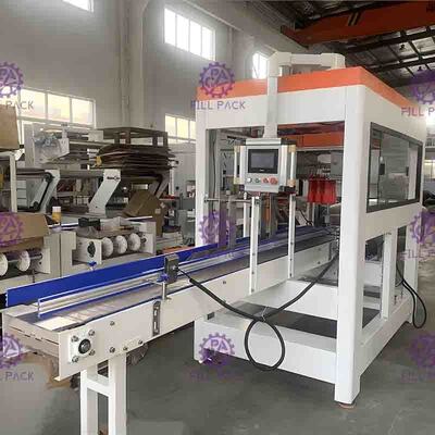 Electric Bottle Filling Machine 1Phase Low Noise for Carton box sealing