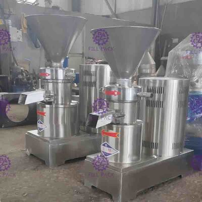 Vertical Type SUS304 Peanut Sesame Butter Processing Machine