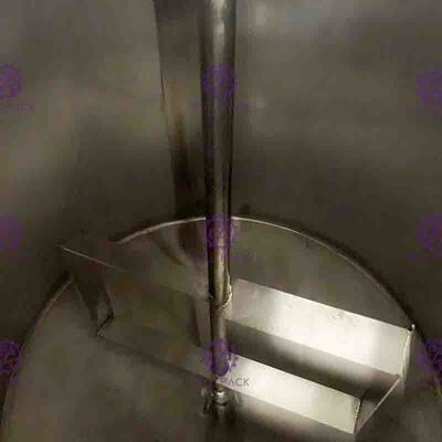 Double Wall Electric Heating Sugar Melting Pot / Tank For Soft Drink Production Line