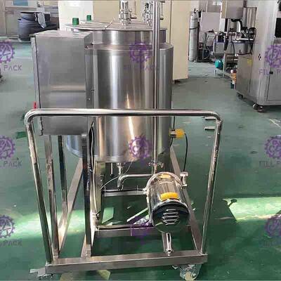 320kg Beverage Syrup Filter For Soft Drink Processing Equipment SUS304 1.5mm Single Layer