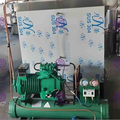 SUS304 Soft Drink Processing Line Industry Aerated Water Freezing Tank 0 - 5 ℃