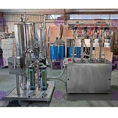 CO2 / Syrup Soft Drink Processing Line For Carbonated Drink Filling System