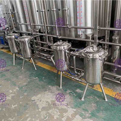 Electric Carbonated Drink Production Line Beer Beverage Making Machine