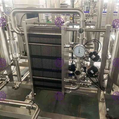 Automatic Soft Drink Processing Line High Power Soda Water CO2 Mixer 6000L/H