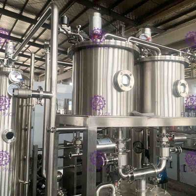 Automatic Soft Drink Processing Line High Power Soda Water CO2 Mixer 6000L/H