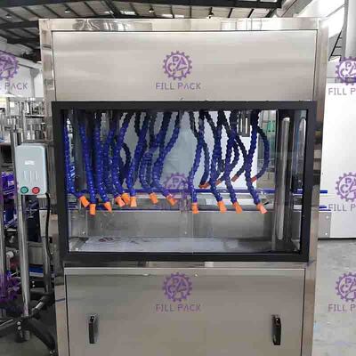 Single Blowing Knief Soft Drink Processing Line Bottle Blowing Machine , Strong Bottle Blow Dryer