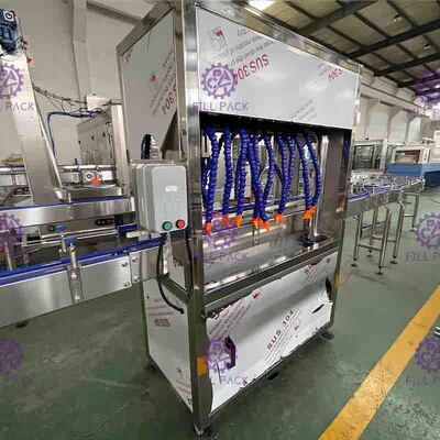 Single Blowing Knief Soft Drink Processing Line Bottle Blowing Machine , Strong Bottle Blow Dryer