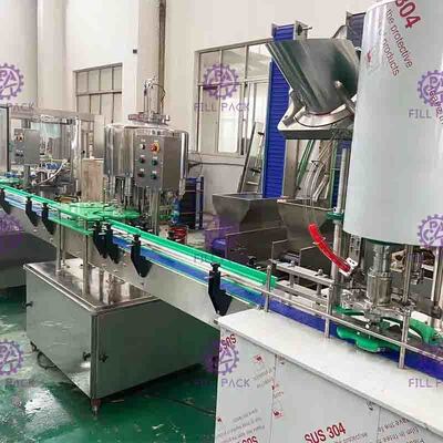 PET Bottle Soft Drink Processing Line Carbonated Beverage Linear Filling Machine
