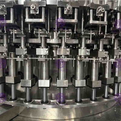 PET Plastic Glass 3 In 1 Monobloc Soft Drink Processing Line Emergency stop function