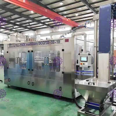 Carbonated Drink Beverage PET Plastic Glass 3 In 1 Monobloc Bottle Production Machine / Equipment /  Plant / System