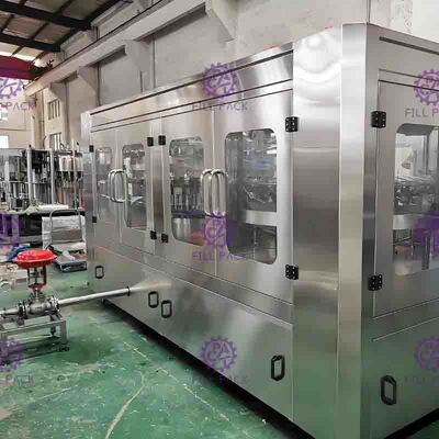 Carbonated Drink Beverage PET Plastic Glass 3 In 1 Monobloc Bottle Production Machine / Equipment /  Plant / System