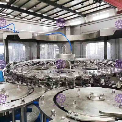 Carbonated Drink Beverage PET Plastic Glass 3 In 1 Monobloc Bottling Machine / Equipment / Line / Plant / System