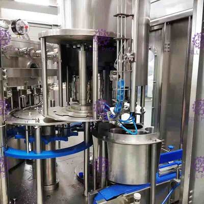 Carbonated Drink Beverage PET Plastic Glass 3 In 1 Monobloc Bottling Machine / Equipment / Line / Plant / System