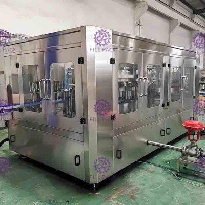 Carbonated Drink Beverage PET Plastic Glass 3 In 1 Monobloc Bottling Machine / Equipment / Line / Plant / System