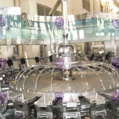Carbonated Water Juice Wine PET Plastic Glass 3 In 1 Monobloc Bottle Production Machine / Equipment / Plant / System
