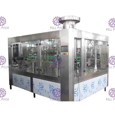Carbonated Water Juice Wine PET Plastic Glass 3 In 1 Monobloc Bottle Production Machine / Equipment / Plant / System