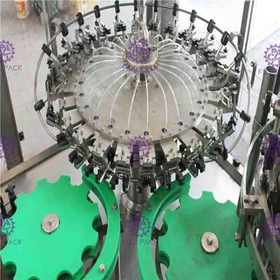 Carbonated Water Juice Wine PET Plastic Glass 3 In 1 Monobloc Bottling Machine / Equipment / Line / Plant / System