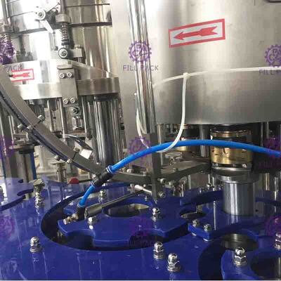 PET Plastic Glass 3 In 1 Monobloc Gas Drink Beverage Water Wine Bottle Filling Machine / Equipment / Plant / Syst
