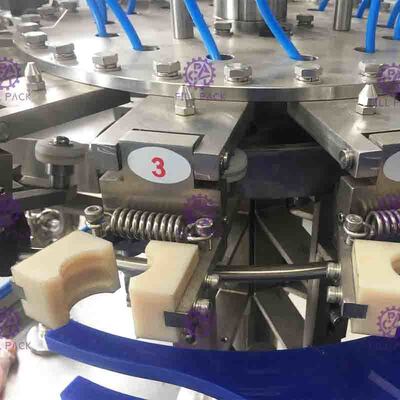 Carbonated Water Juice Wine PET Plastic Glass 3 In 1 Monobloc Bottle Filling Machine / Equipment / Line / Plant / System