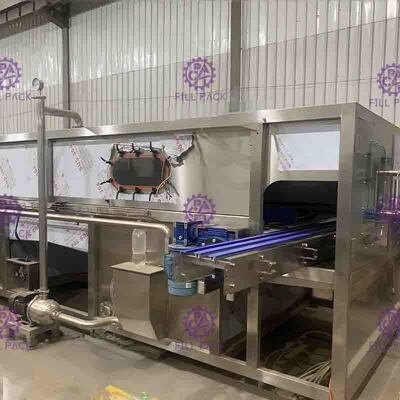 Stable Flavored Bottled Juice Cooling Machine Stainless Steel