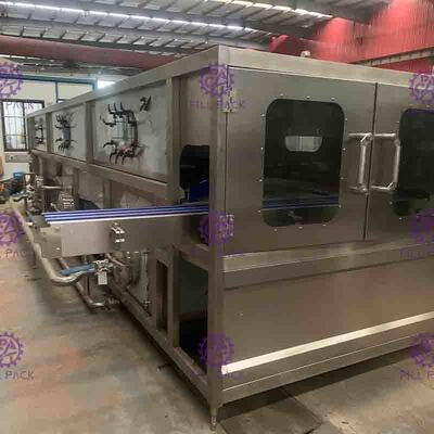 Pure Water Spray Bottle Packing Machine Sterilizer Ice Tea Cooling Machine
