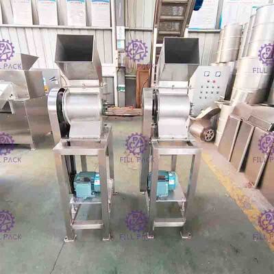 Industrial Juice Processing Equipment Fruit Crusher Machine With Rotating Knife