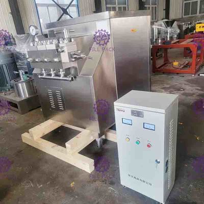 3000LPH 25MPa Microfluidics High Pressure Homogenizer For Juice Milk