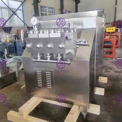 3000LPH 25MPa Microfluidics High Pressure Homogenizer For Juice Milk