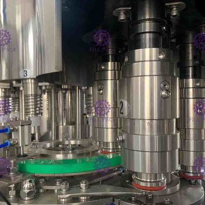 Sterile High Security Water Filling Machine 0.5L Plastic Bottle Monoblock Aseptic 0.5MPA