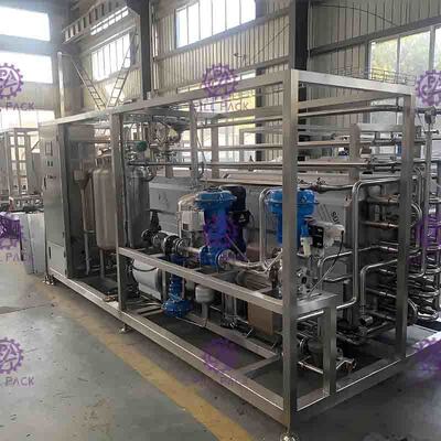 3T/H UHT Plate Type Sterilizer Machine easy operation