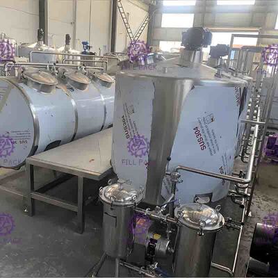 Powder Concentrate Juice Processing Machine Electric Driven For Sterilizing Juice