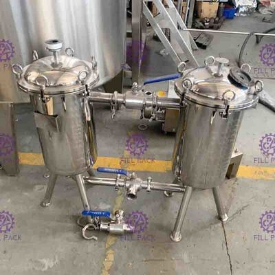 Stainless steel 304 material Juice Processing Equipment double filter for juice processing