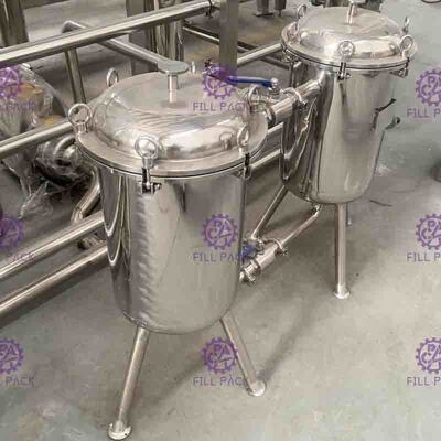 Stainless steel 304 material Juice Processing Equipment double filter for juice processing
