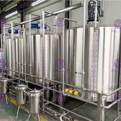 Automatic mixing Juice Processing Equipment with single layer