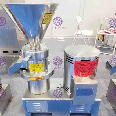 SUS304 Stainless Steel Colloid Mill , Peanut Butter Processing Blender Machine