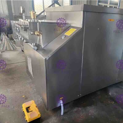 SUS 304 Juice Processing Equipment steam heating mixing line
