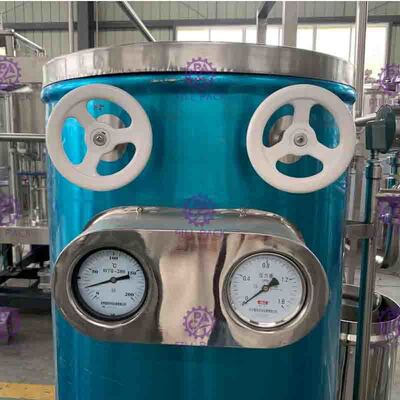 1 T/H Electric Heating UHT Sterilizer For Beverage Production Line Coil Type