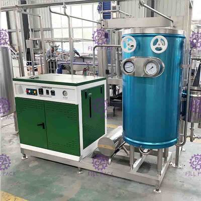 1 T/H Electric Heating UHT Sterilizer For Beverage Production Line Coil Type
