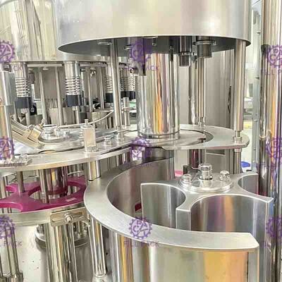 Automatic monoblock 6000BPH Bottle Integral 3-in-1washing-filing-capping Milk Filling Machine / device