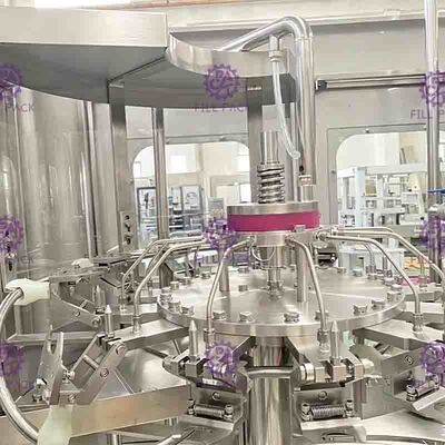 Automatic monoblock 6000BPH Bottle Integral 3-in-1washing-filing-capping Milk Filling Machine / device