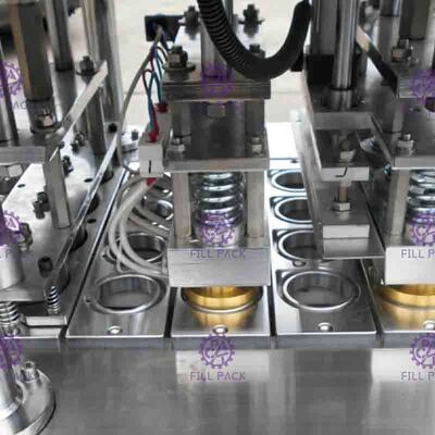 8 Lines Automatic Cup Washing Filling Sealing Machine Sealing Packaging Plant Device