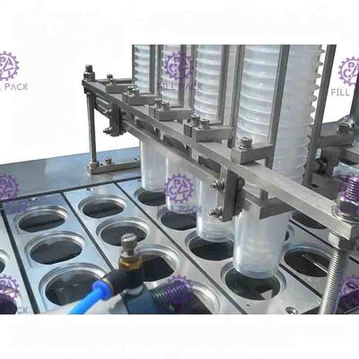 8 Lines Automatic Cup Washing Filling Sealing Machine Sealing Packaging Plant Device