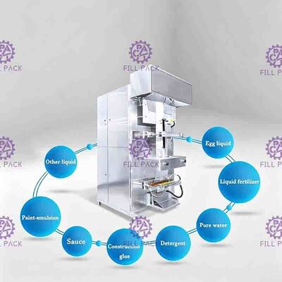 12KG PE Film Small Liquid Honey Sachet Packing Machine 10 Micron