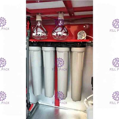 Coin And Bill Purified Water Bottle Vending Machine 10L/Min 550W 0.5MPA