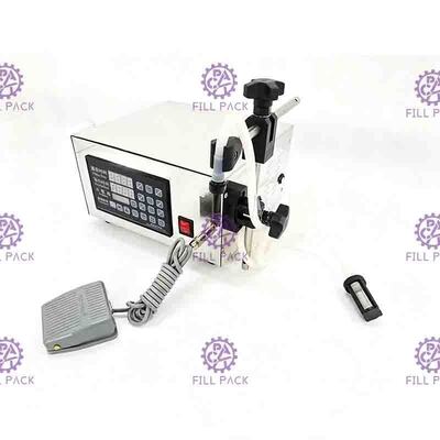 2Heads Semi Automatic Water Filling Machine Electric Digital Control Pump Liquid Bottle