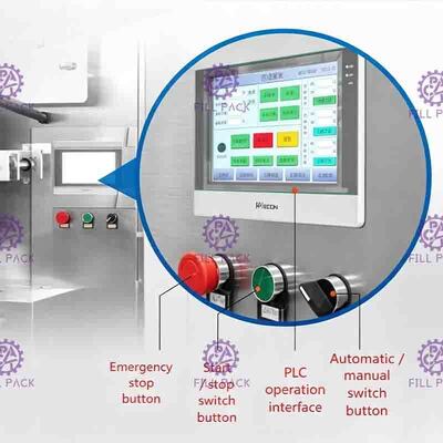 10KG Composite Film Liquid Sachet Packaging Machine PLC programmable