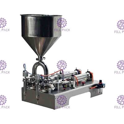1000ml Semi Auto Pneumatic Liquid Paste Filling Machine